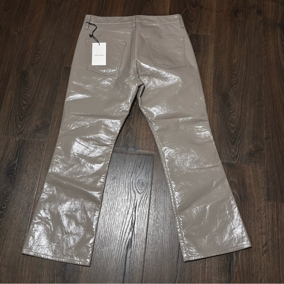 Citizens of Humanity New size 28 Shiny Beige Flared Isola  Pants - Picture 8 of 9